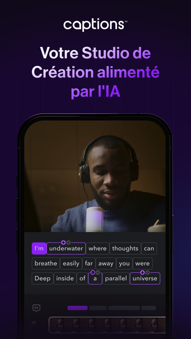 Screenshot #1 pour Captions: For Talking Videos