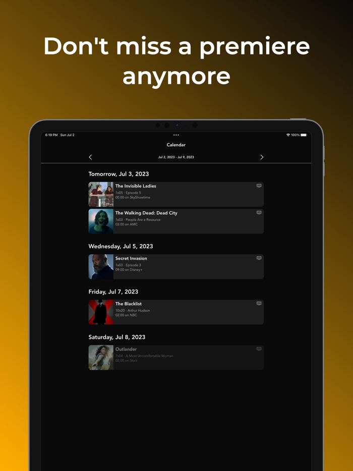 Sofa Time TV Shows and Movies