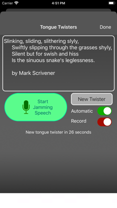 Speech Jammer screenshot 2