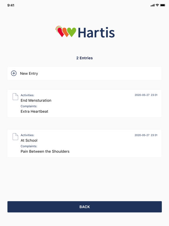 Screenshot #4 pour Hartis Dagboek App