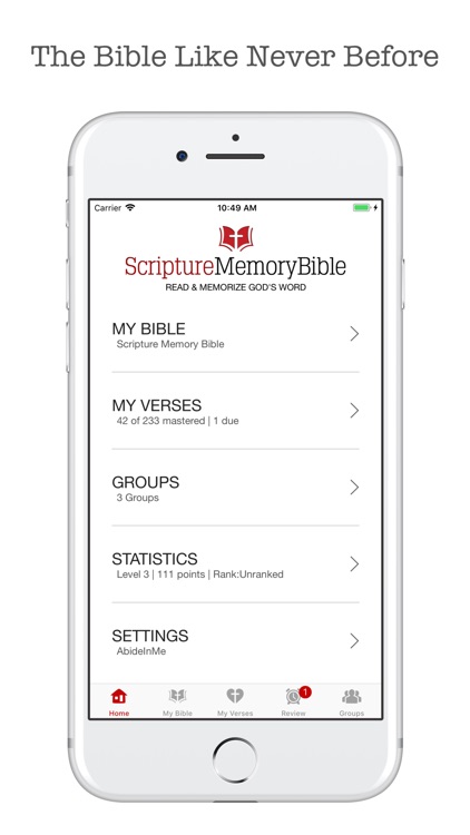 Bible Memory Bible