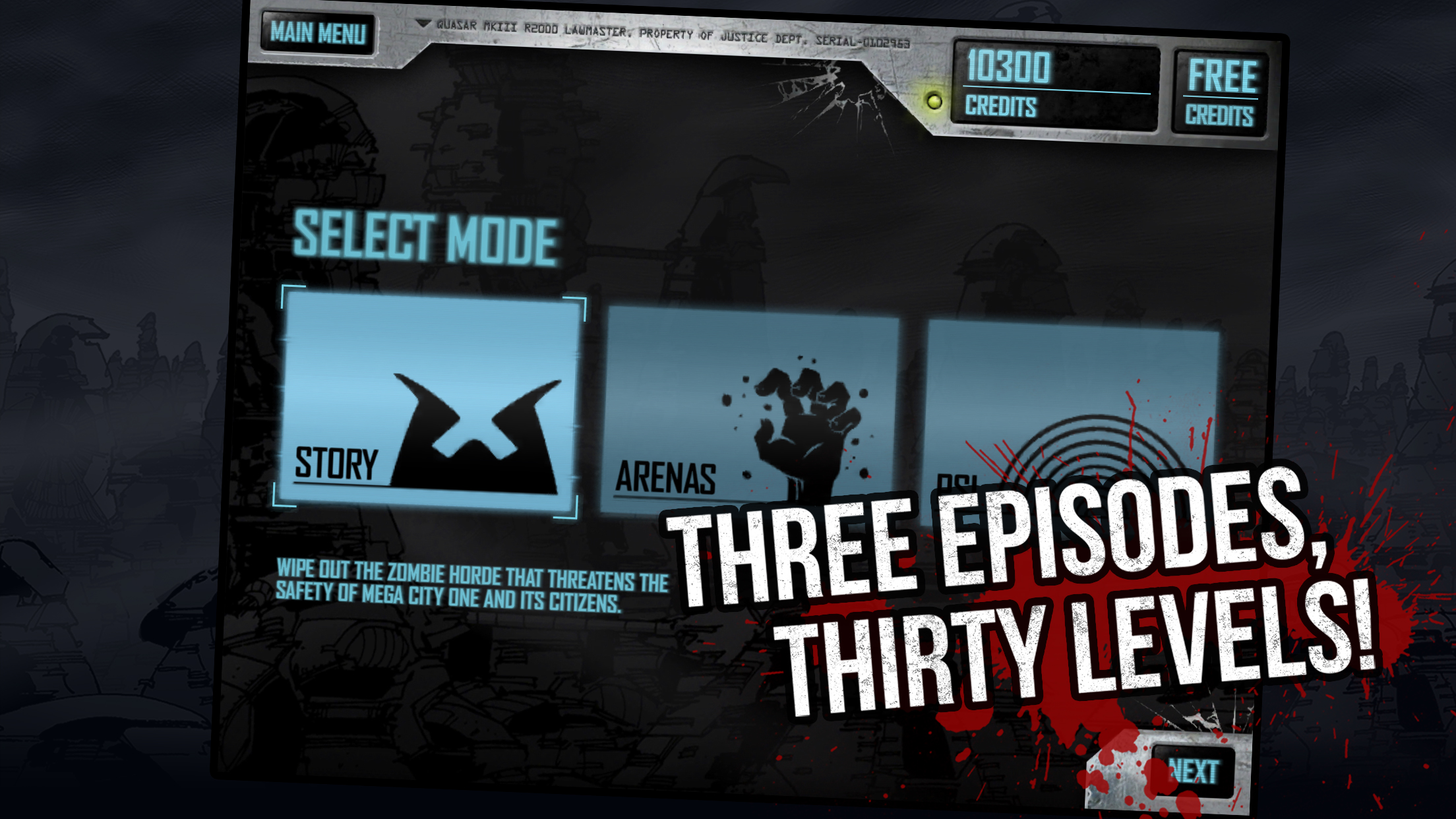 Judge Dredd vs Zombies screenshot 4