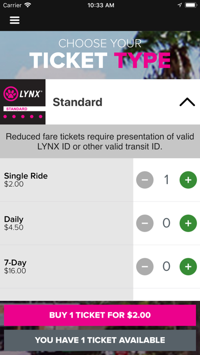 LYNX PawPass Screenshot