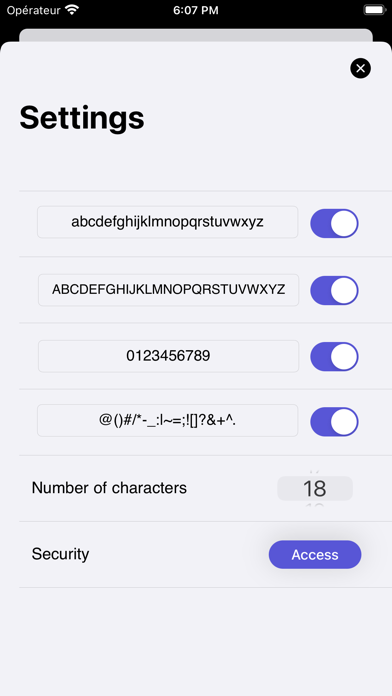 Screenshot #3 pour Safe Password Generator