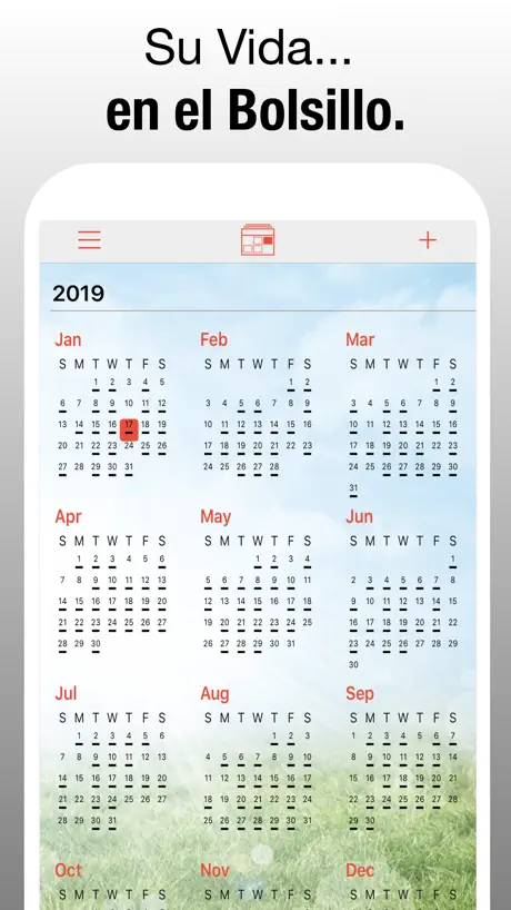 Calendario PocketLife