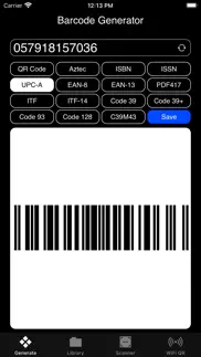 barcodes generator unlimited iphone screenshot 3