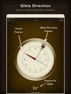 Qibla Compass (Kaaba Locator) iPad image 3