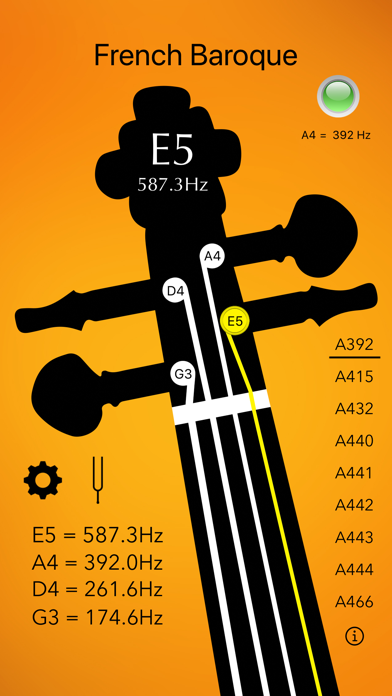 Violin Tuner Basic Screenshot
