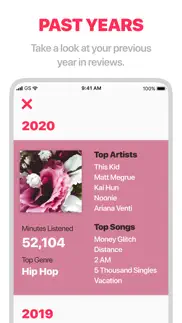 music stats ▶ iphone screenshot 2