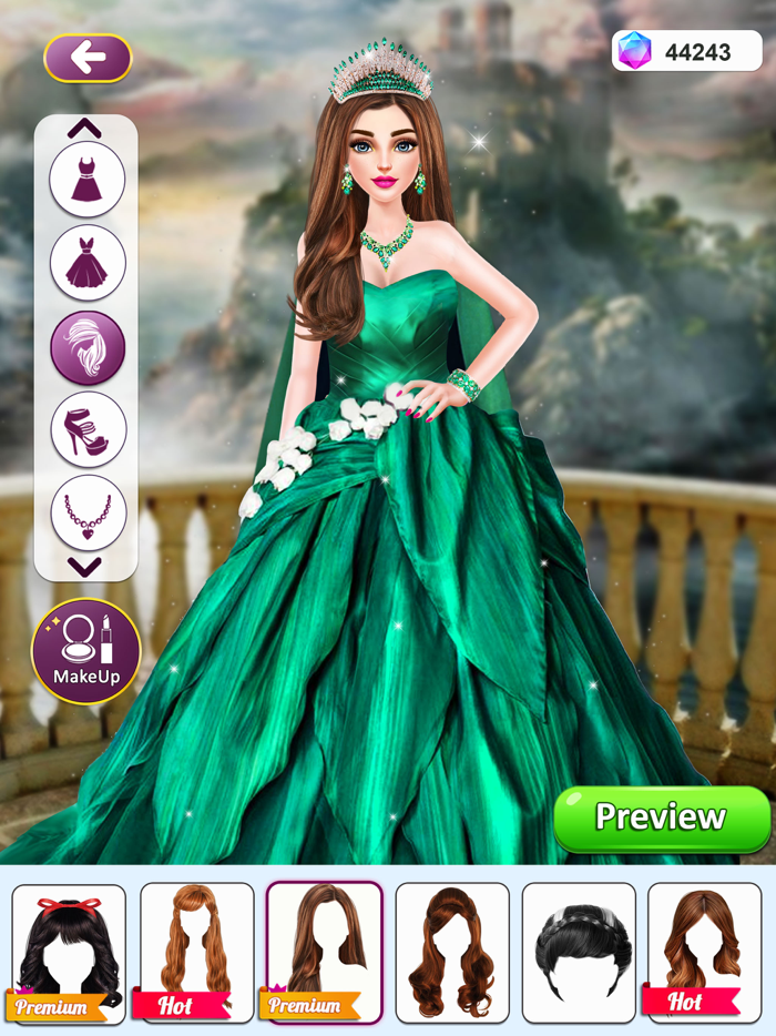 Magic Princes Dress up Makeup