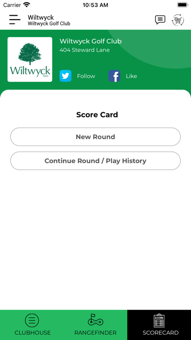 Wiltwyck Golf Club Screenshot
