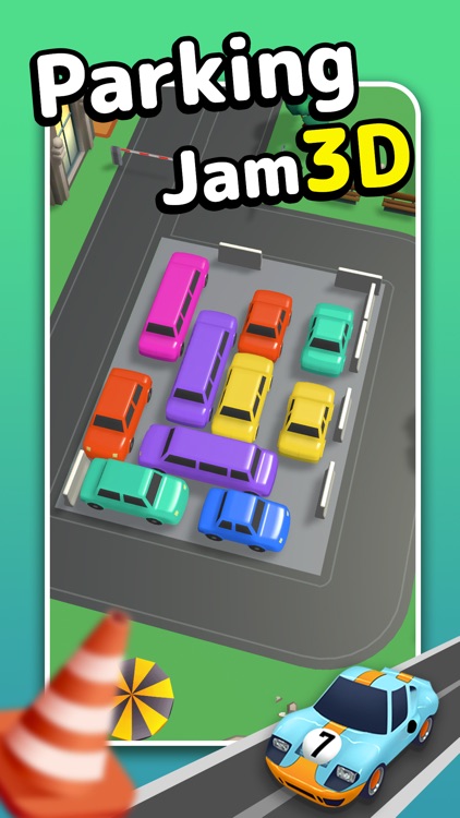 3D Car Game: Parking Jam