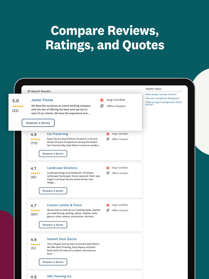 Angi Find Local Home Services