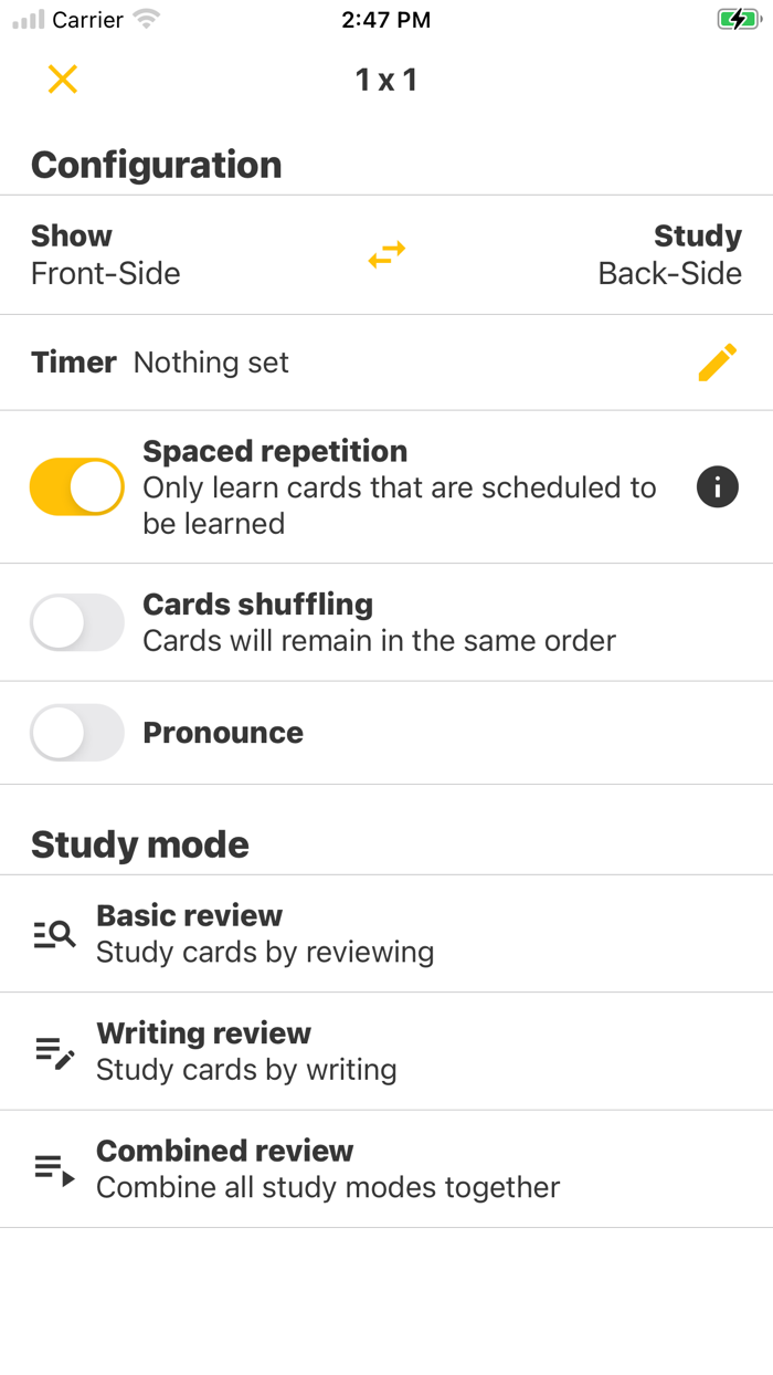 Offline Flashcards Maker