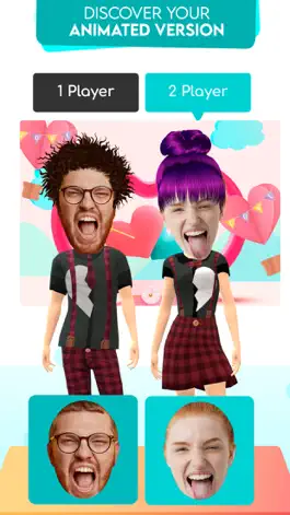 Game screenshot Funny Face Dance – 3D Videos apk