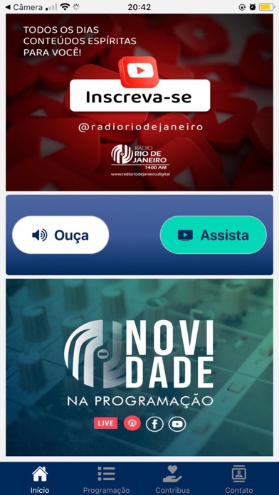 Rádio Rio de Janeiro Oficial Screenshot