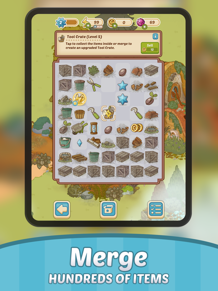 Merge Cartoon  Renovate Town