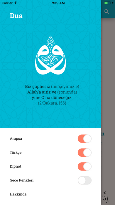 DUA / Evrad-ı Şerife Screenshot