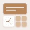 Icon Widget:Minimalist,Neutral icon