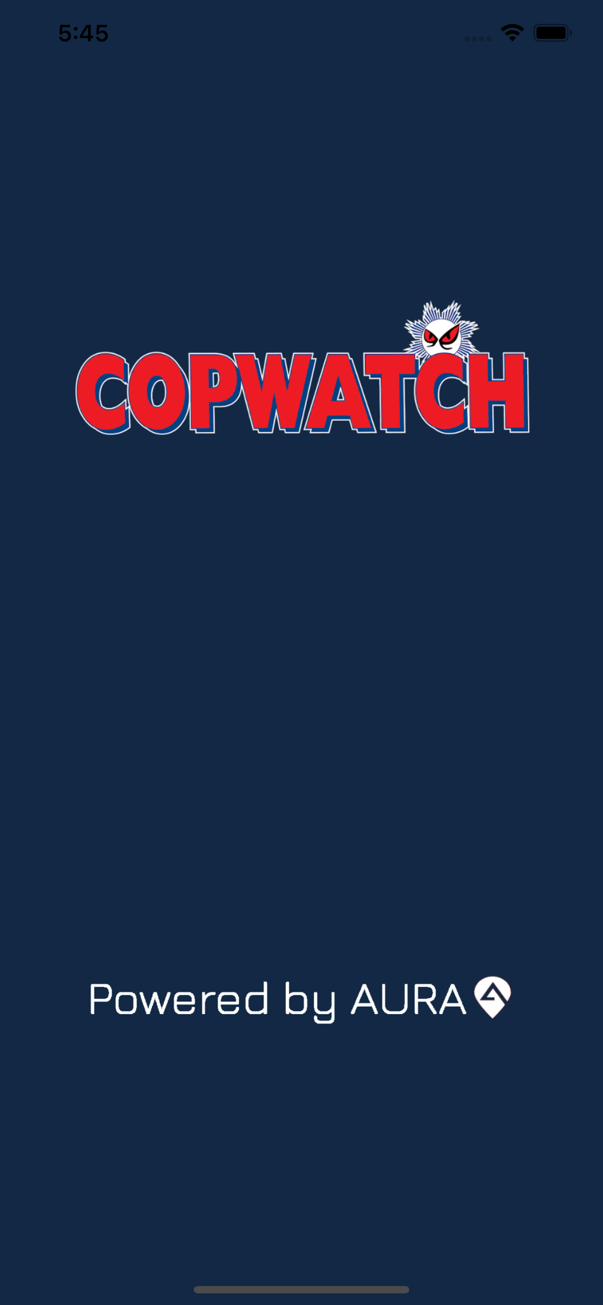 Copwatch Panic App