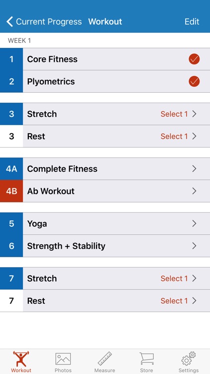 90 Day Workout Tracker 2 screenshot-3