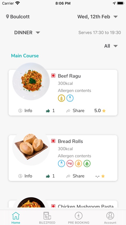 Food4ME - Food app