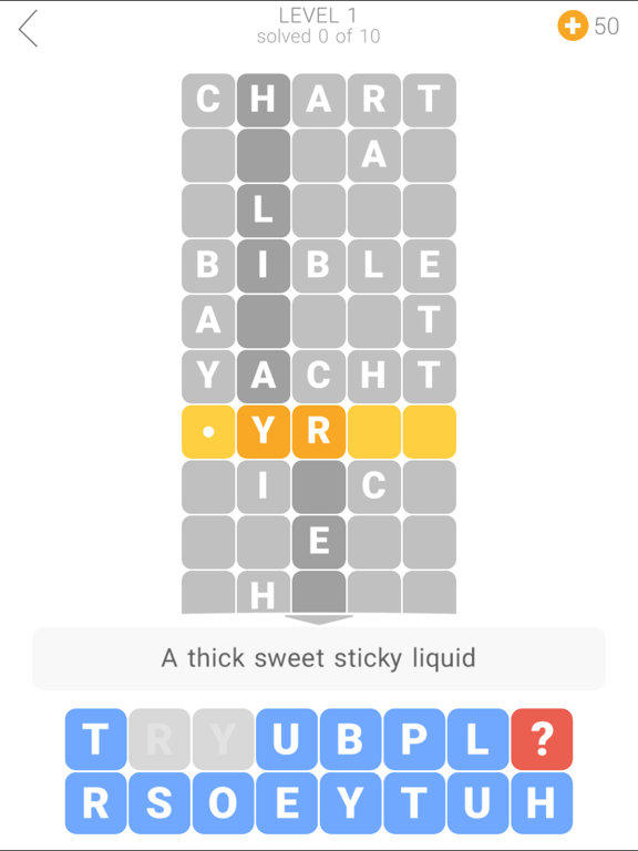 Word Tower Crosswords iPad screenshot 2 - Games app