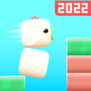 Square Bird - Flappy Chicken