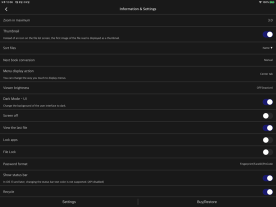 WebToon Reader - WebComic File iPad screenshot 5 - Book app