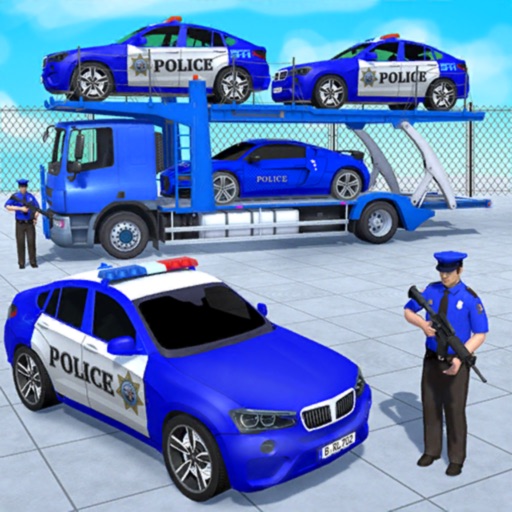 US City Police Car Transporter iOS App