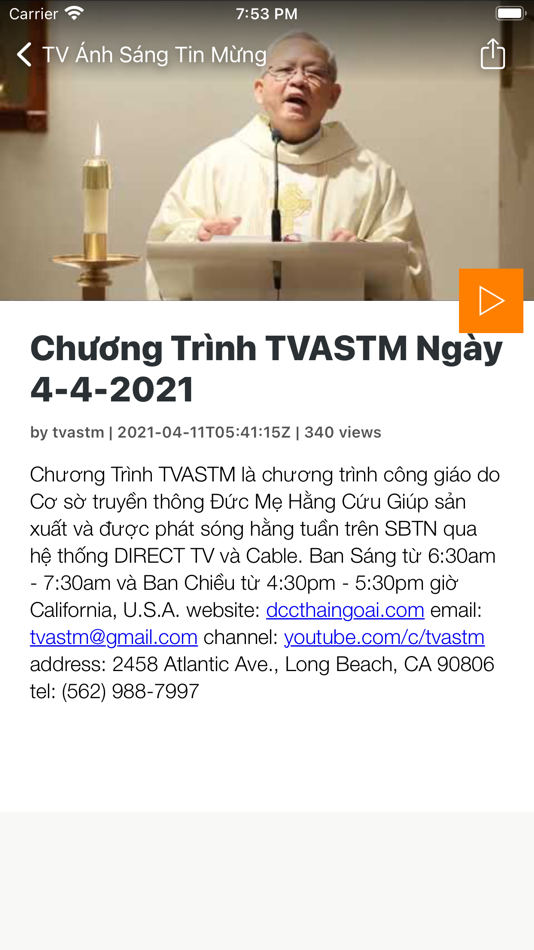#7. tvastm (iOS) 由: The Vietnamese Redemptorist Mission Corporation