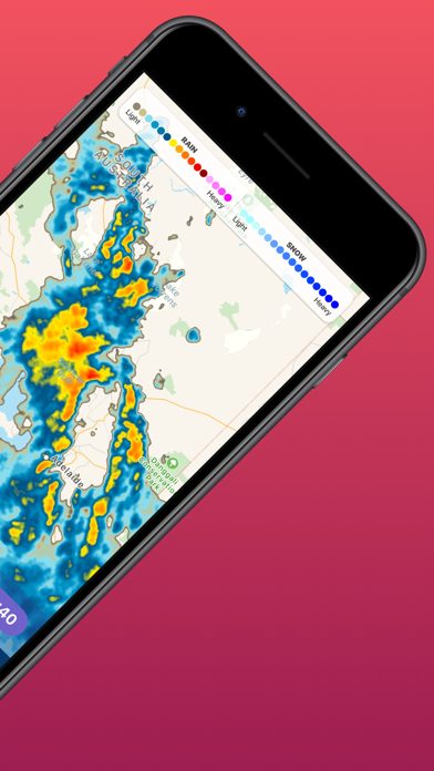 POCKET RADAR weather forecast Screenshot