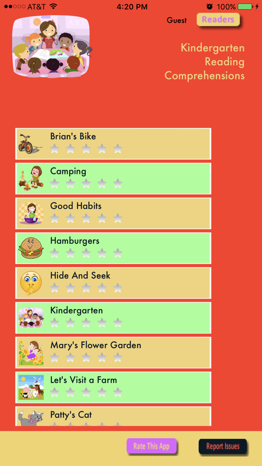 Super Reader - Kindergarten - 3.1.0 - (iOS)