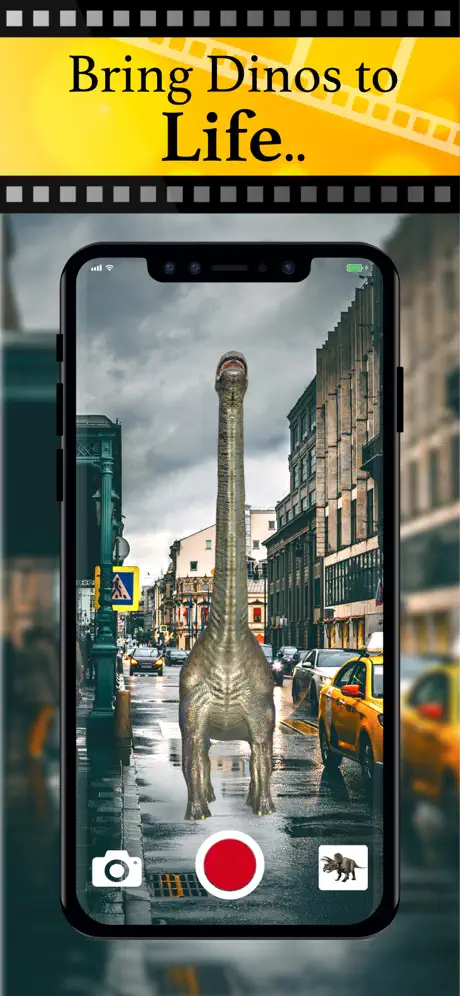 Jurassic AR Camera 3D Glasses