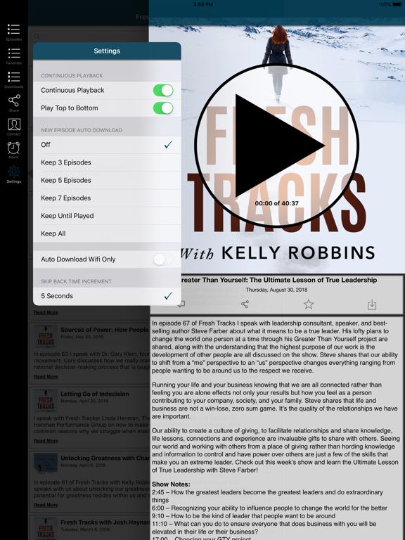 Screenshot #6 pour Fresh Tracks