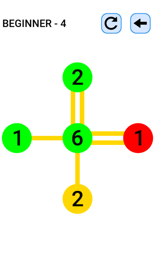 #2. Number Links (iOS) Podle: Abhishek Aryan