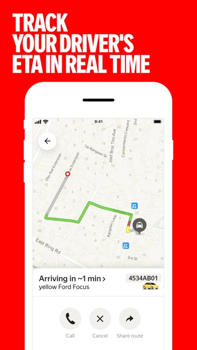 Yango Lite: light taxi app Screenshot