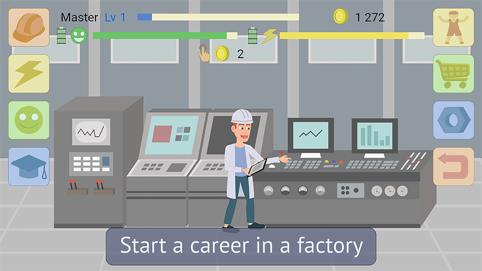 #2. Life Clicker: Move to Success (iOS) Bởi: Aleh Belko