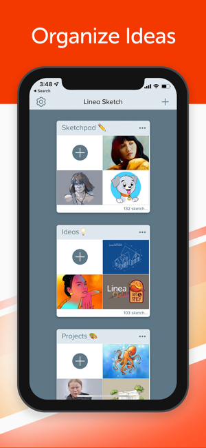 Linea Sketch Screenshot