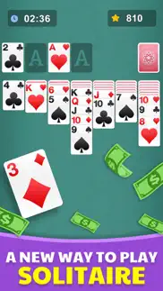solitaire rush: win money iphone screenshot 2