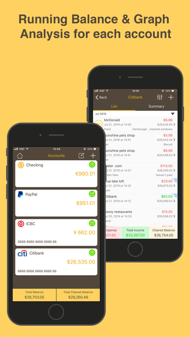 Screenshot #3 pour Money Monitor Pro