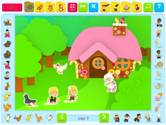Screenshot #5 pour Fairy Tales Sticker Book