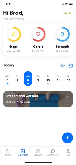 Game screenshot myfittrainer mod apk