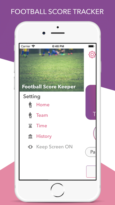 Screenshot #3 pour Football Score Tracker