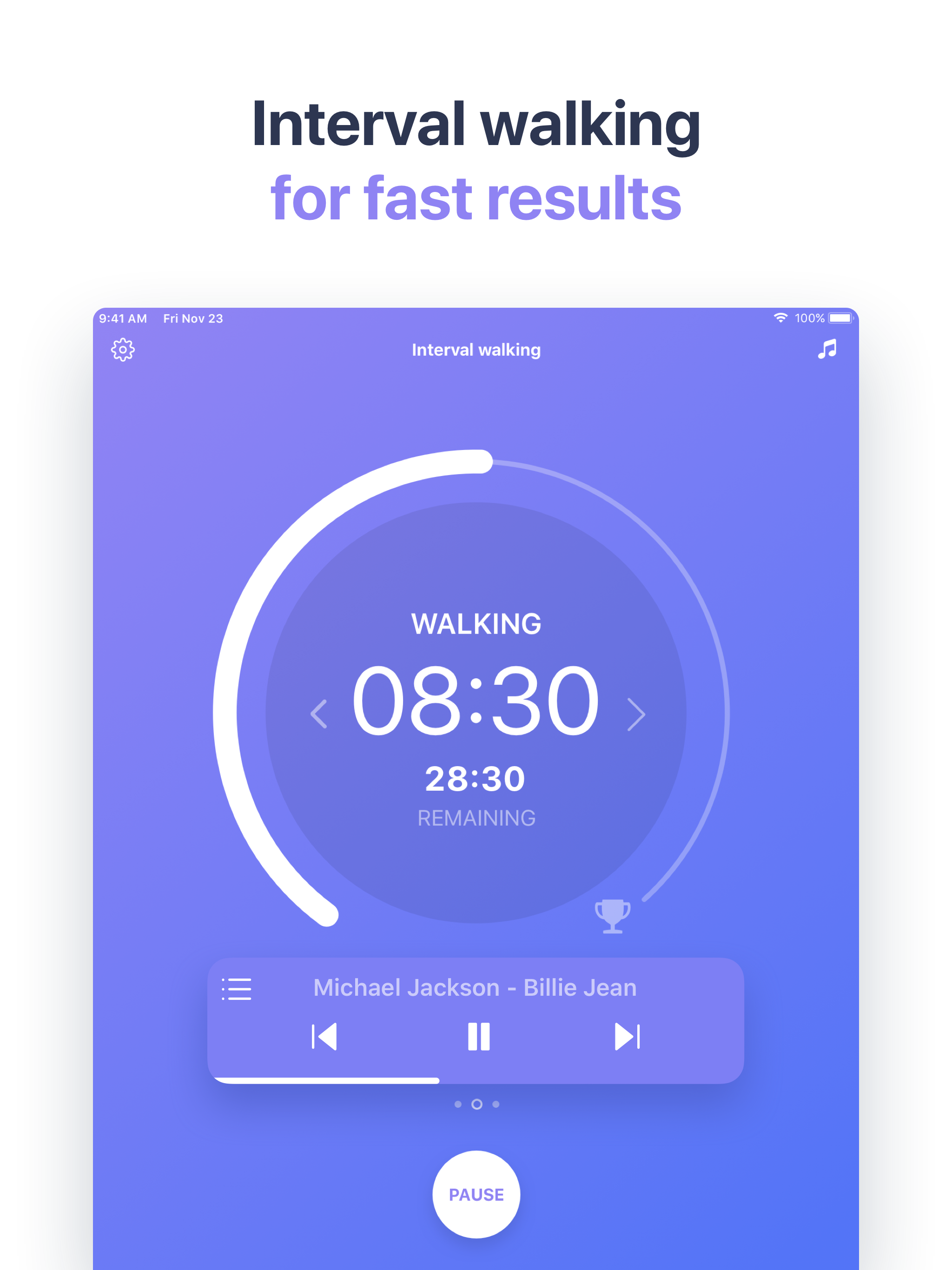 Organic Walk: Indoor Walking