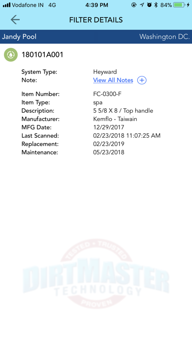 DirtMaster Dealer App Screenshot