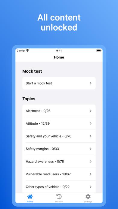 UK Motorcycle Theory Test 2023 Screenshot