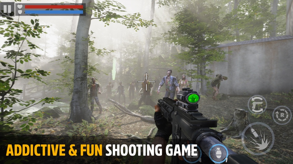 #5. DEAD TARGET: FPS Zombie Games (iOS) Bởi: VNG Game Studios