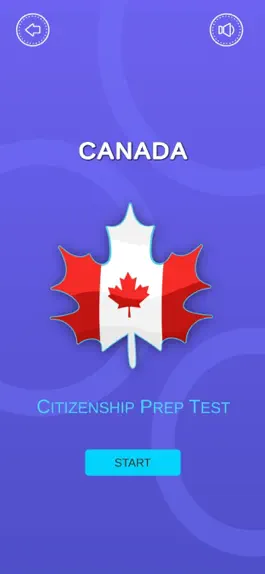 Game screenshot Canada Citizenship Prep Test mod apk
