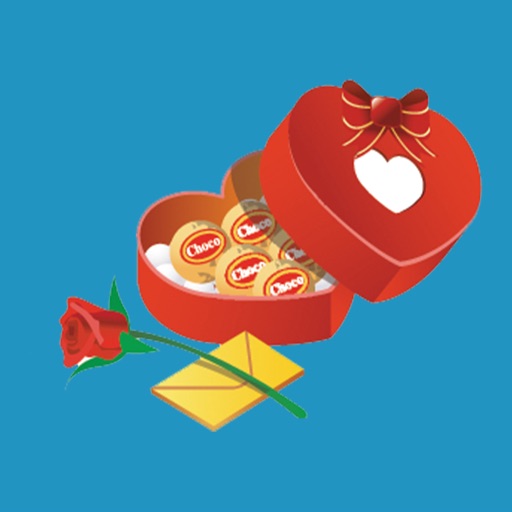St Valentines Day stickers icon